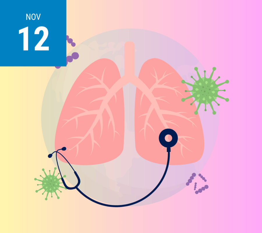 World Pneumonia Day - With Date