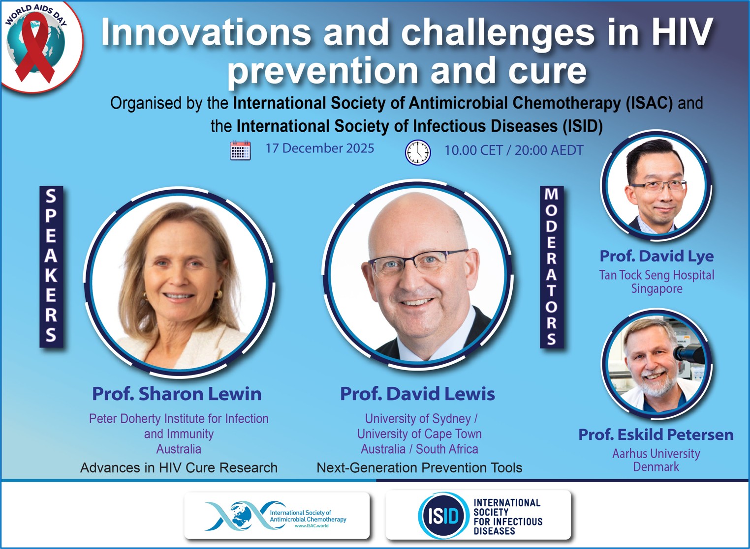 Innovations and Challenges in HIV: Prevention and Cure - ISID