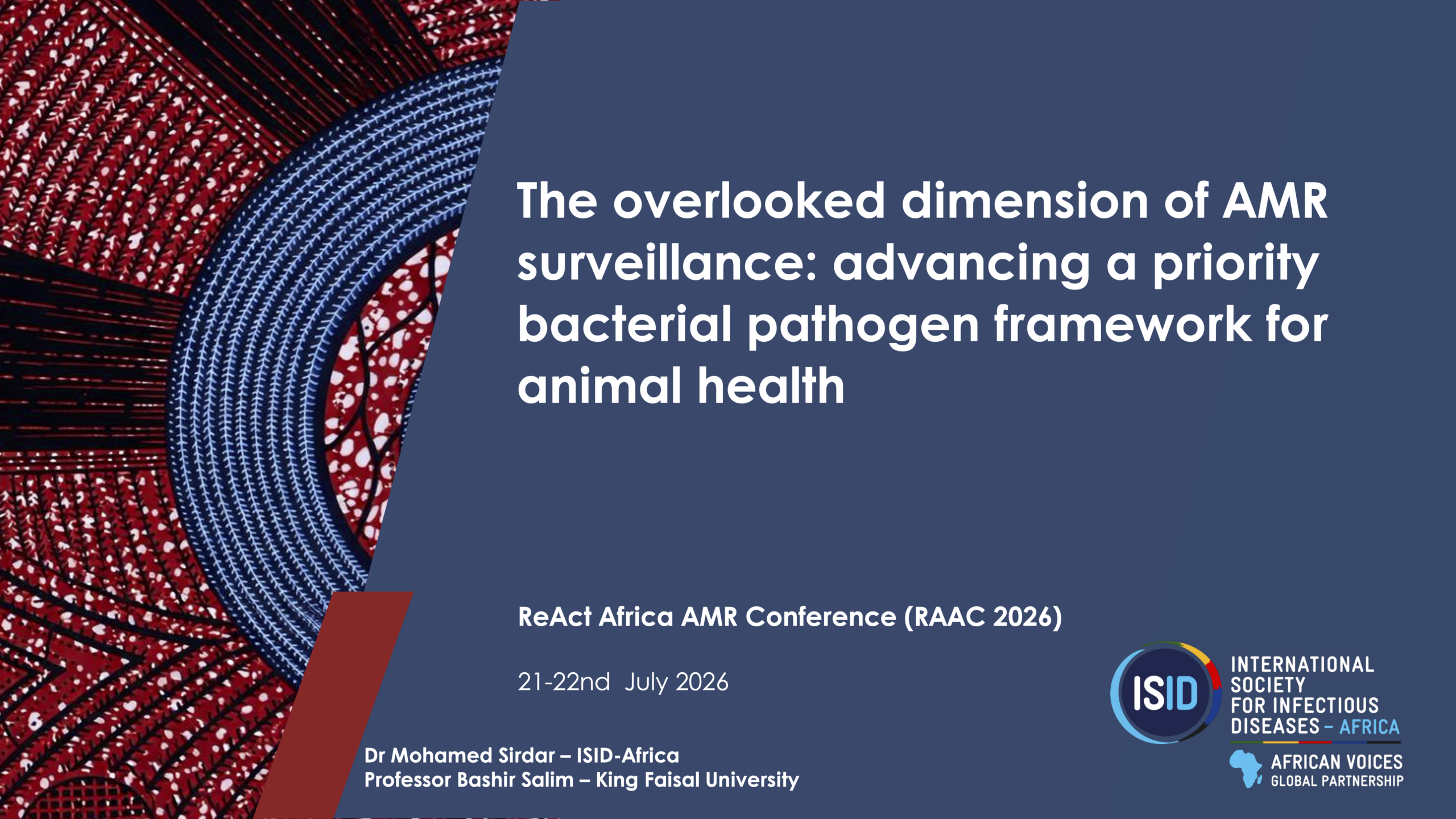 ReAct Africa Annual Antimicrobial Resistance (AMR) Conference 2026 (RAAC 2026)